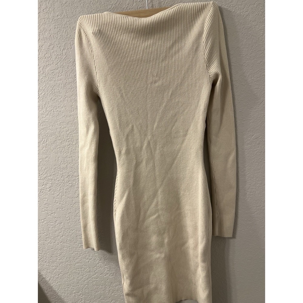 Abercrombie & Fitch Elevated Knit Corset Midi Sweater Dress XST - Picture 2 of 4